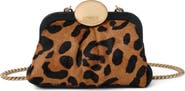 AIMEE Full Circle Mini Haircalf Frame Crossbody Bag