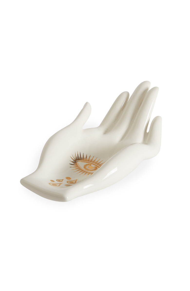 Jonathan Adler Gilded Eve Fruit Bowl, Main, color,