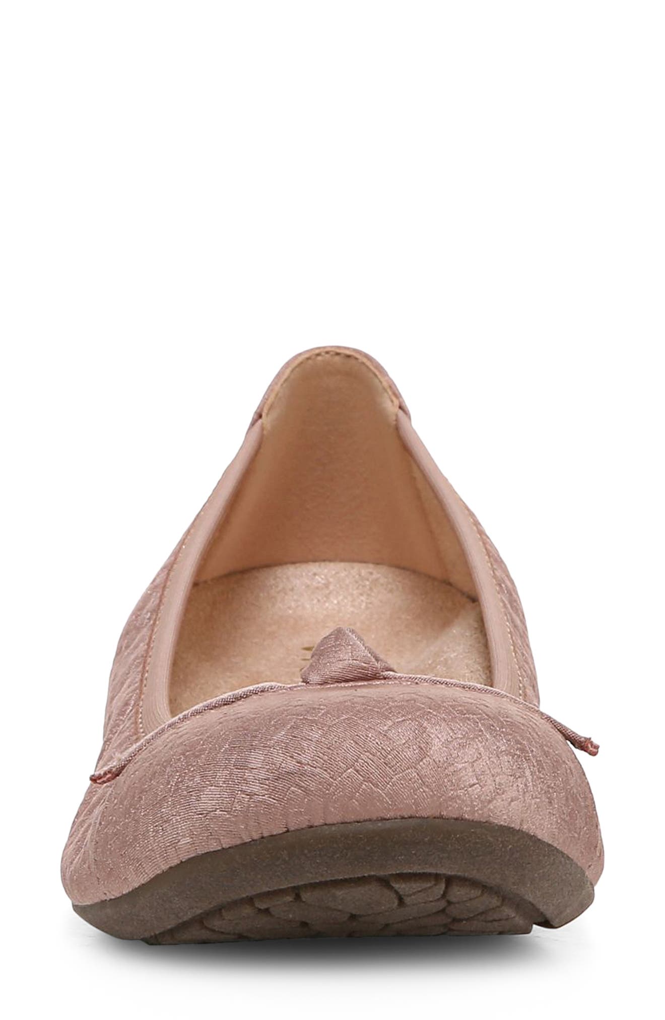 Amorie Cap Toe Ballet Flat, Alternate, color, TOASTED NUT