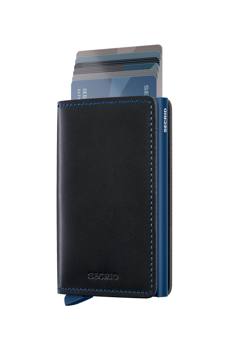 Slimwallet Original, Alternate, color, Black-Navy