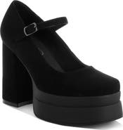LONDON RAG Kenny Mary Jane Platform Pump