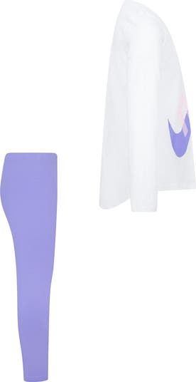Kids' Long Sleeve Top & Leggings Set