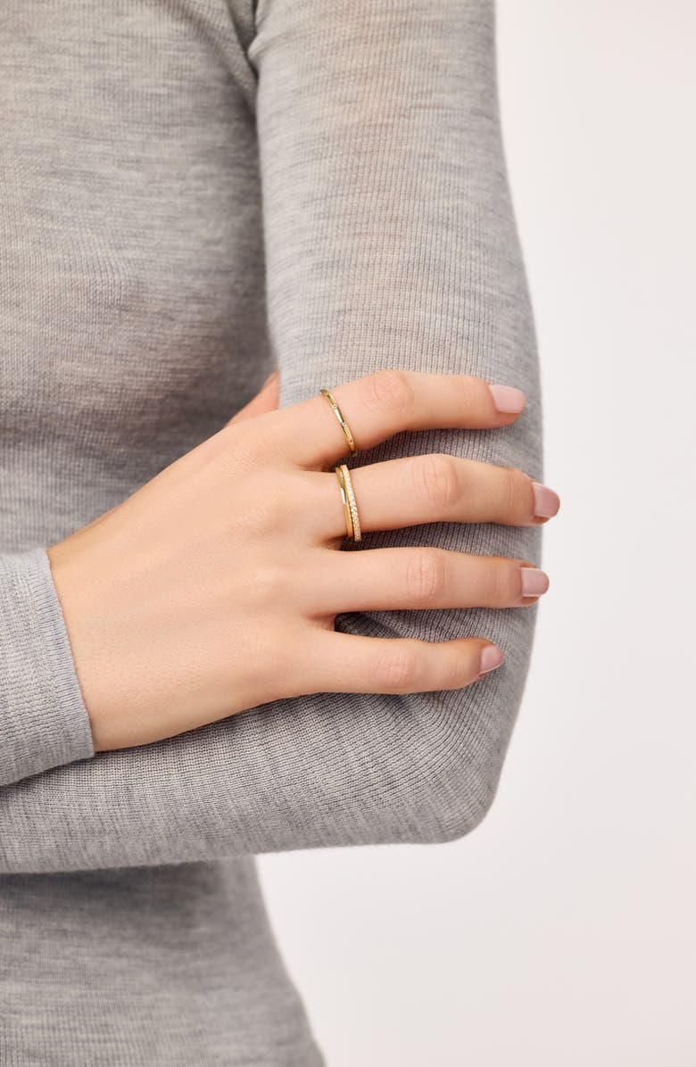 Ana Luisa Ring Set - Camden, Alternate, color, Gold
