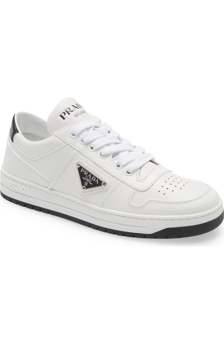 Prada Logo Low Top Sneaker, Main, color,
