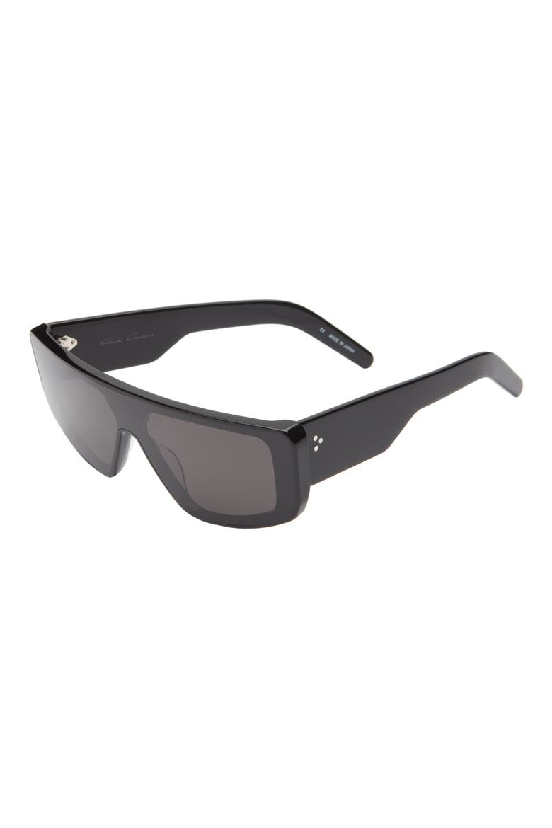 Performa Shield Sunglasses, Alternate, color, BLK TEMPLE/BLK LENS