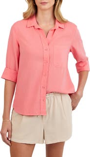 Bella Dahl Shirttail Button-Up Shirt
