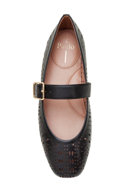 Shop Linea Paolo Miller Mary Jane Flat In Black