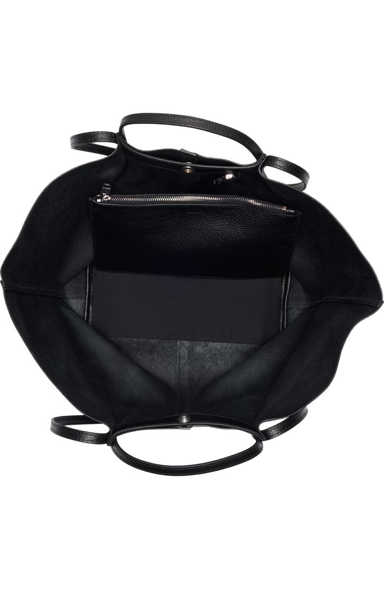 AllSaints Odette Tote Bag, Alternate, color, Black