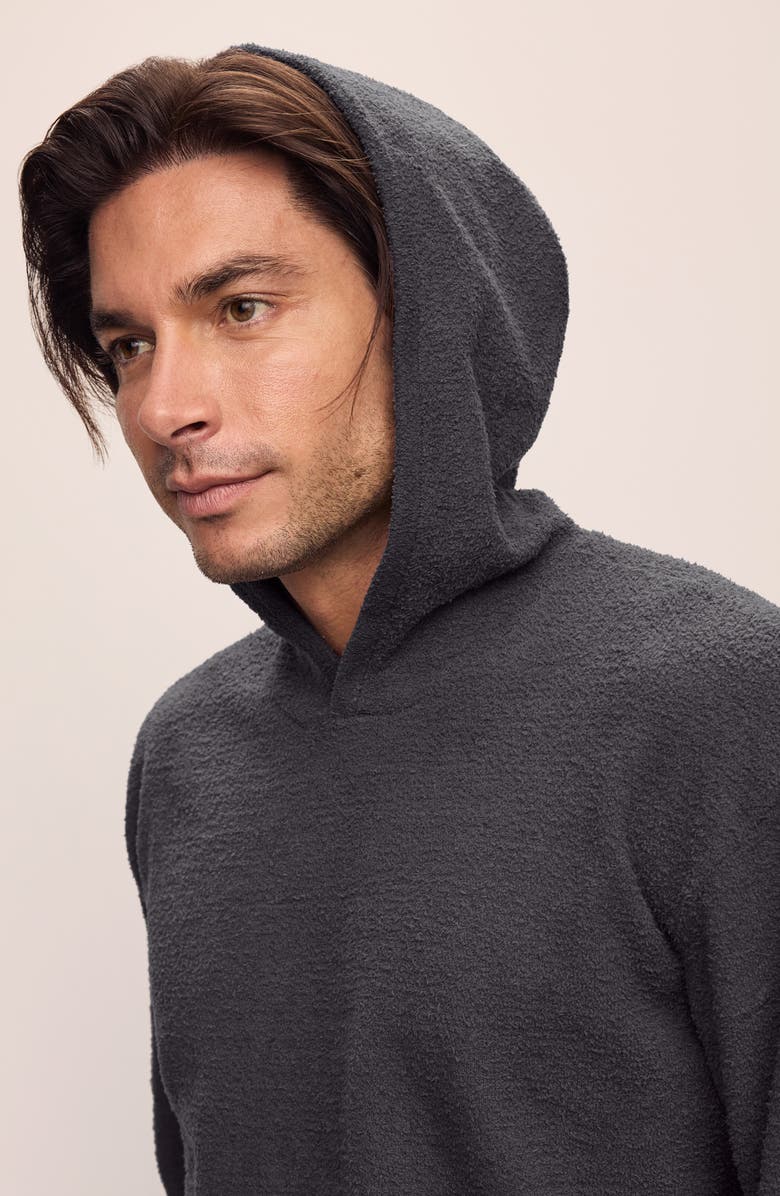 Eberjey Recycled Bouclé Lounge Hoodie, Alternate, color, 