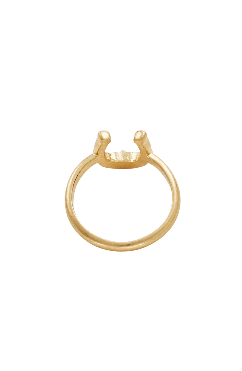 Fable England Lucky in Love Ring, Alternate, color, Gold