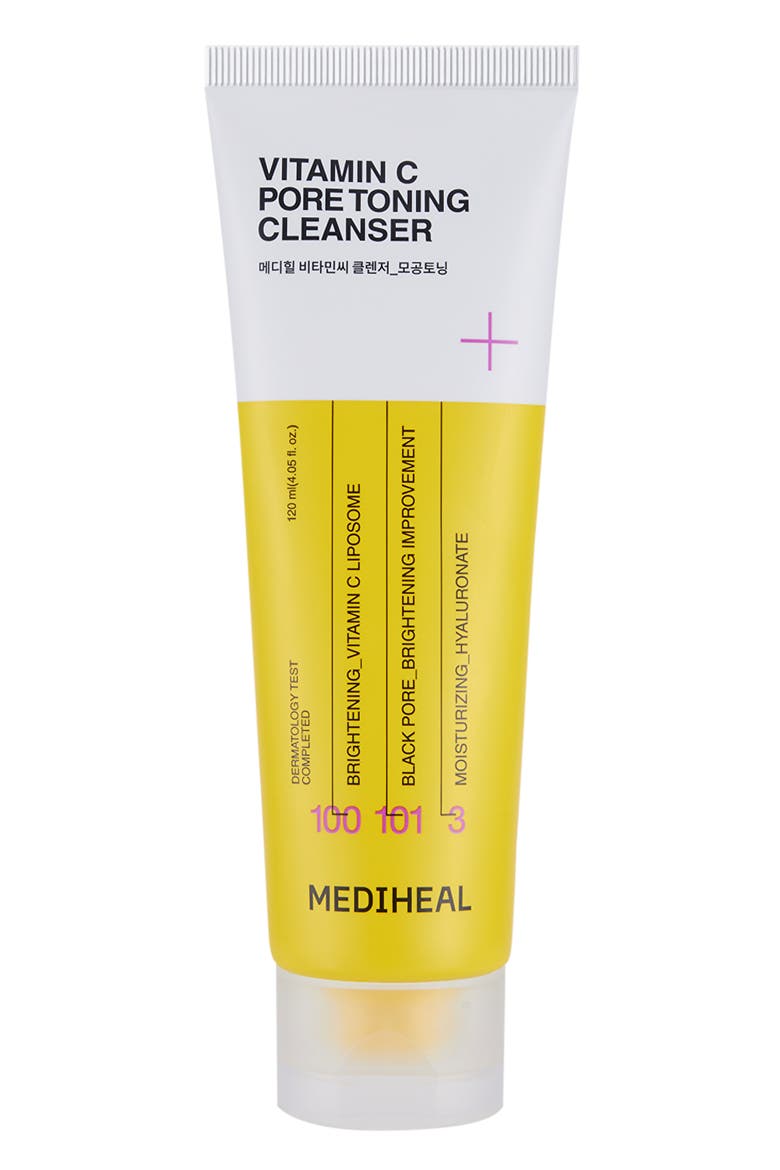 Vitamin C Pore Toning Cleanser, Main, color, YELLOW