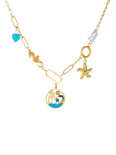 Seaside Charm Turquoise Necklace