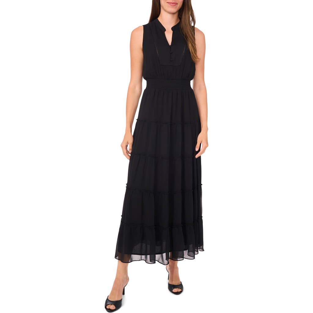 Halogenr Halogen(r) Sleeveless Maxi Dress In Black
