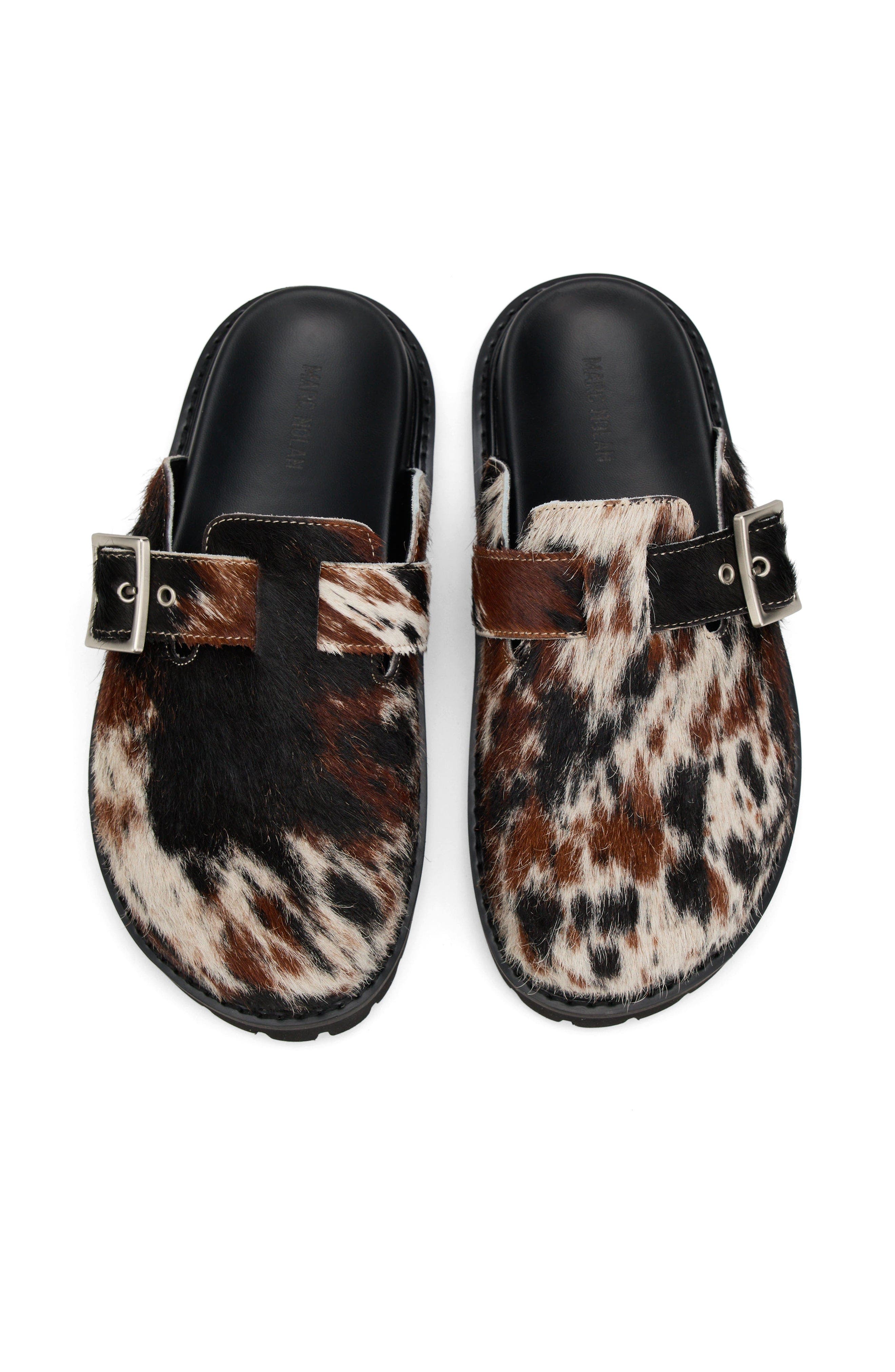 MARC NOLAN Ms. Shiloh Loafer Mules, Alternate, color, Dark Horse