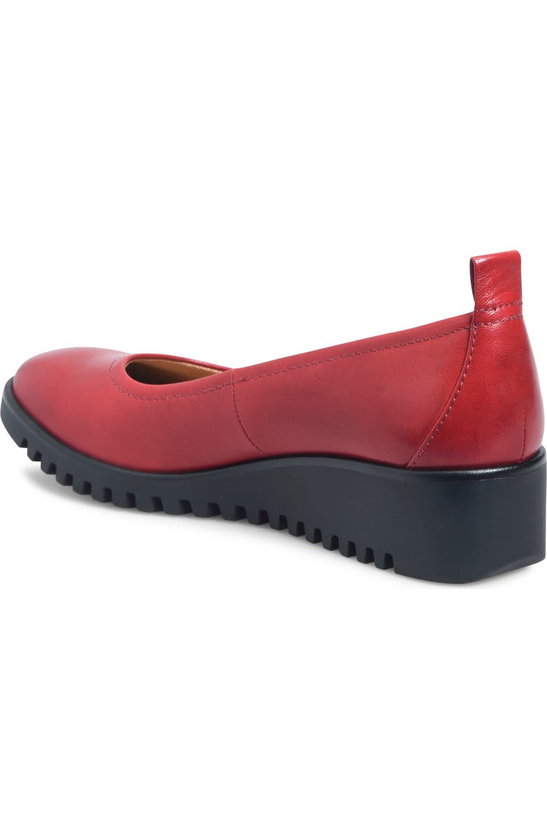 Comfortiva Dillon Wedge Pump, Alternate, color, Cherry Red