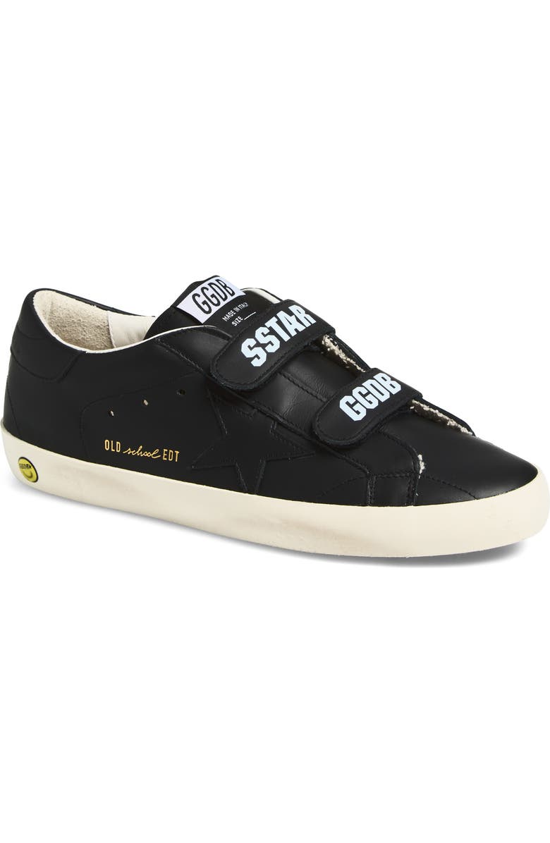 Golden Goose Kids' Old School Low Top Sneaker, Main, color, Black