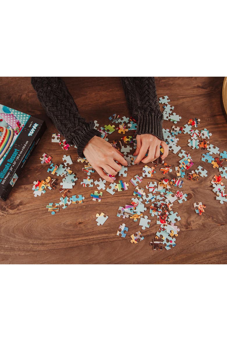 The Ultimate Dessert 500-Piece Jigsaw Puzzle, Alternate, color, Multi-Color