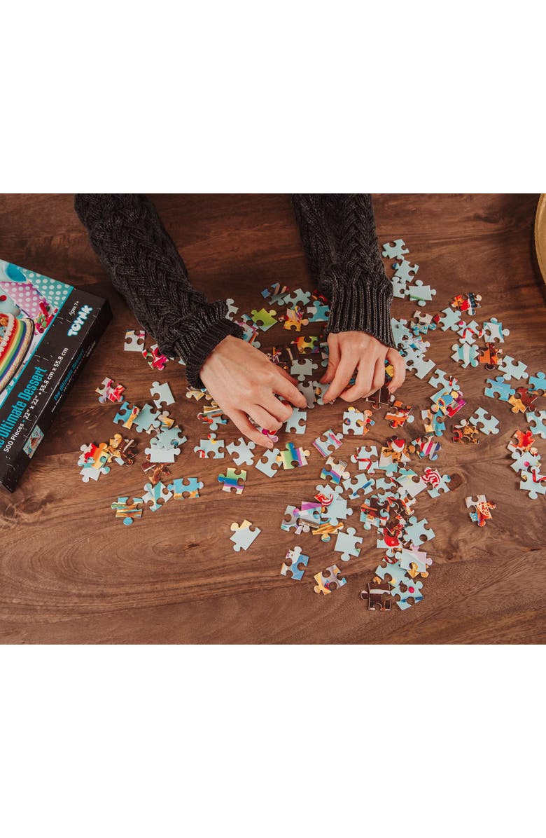 Toynk The Ultimate Dessert 500-Piece Jigsaw Puzzle, Alternate, color, Multi-Color