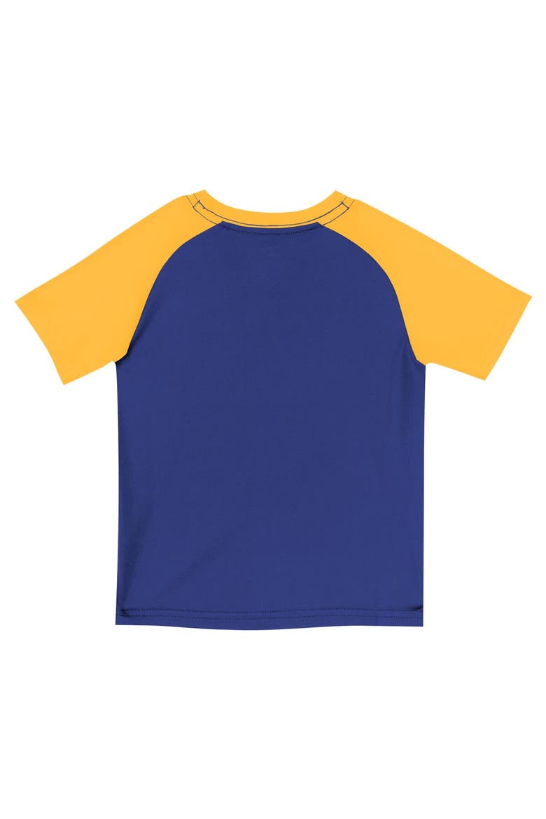 Youth Nike  Royal Golden State Warriors Practice T-Shirt & Shorts Set, Alternate, color, Royal