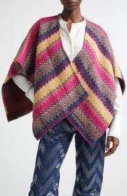 Missoni Zigzag Stripe Cape