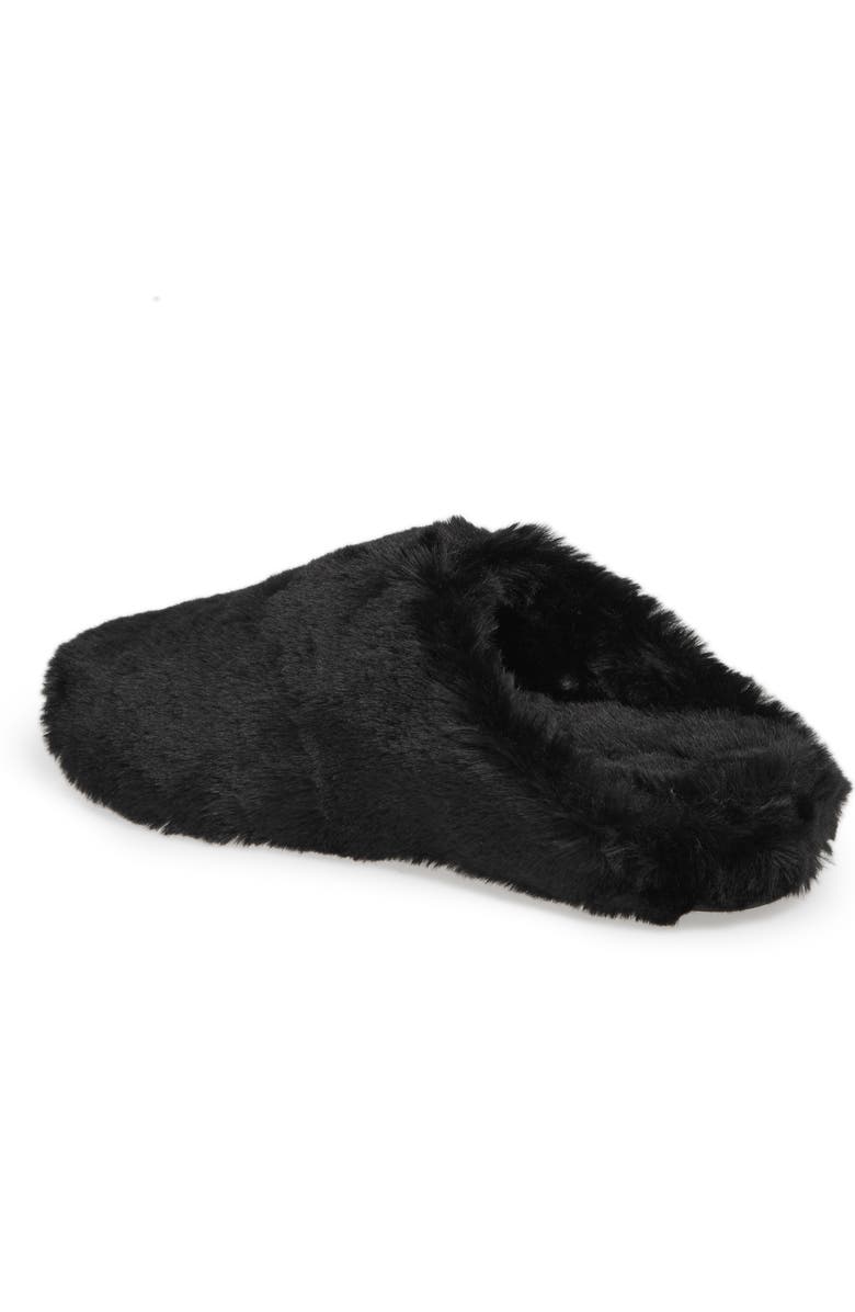 FitFlop Faux Fur Slipper, Alternate, color,
