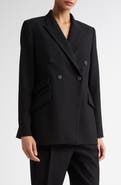 PARTOW Steph Double Breasted Virgin Wool Blazer