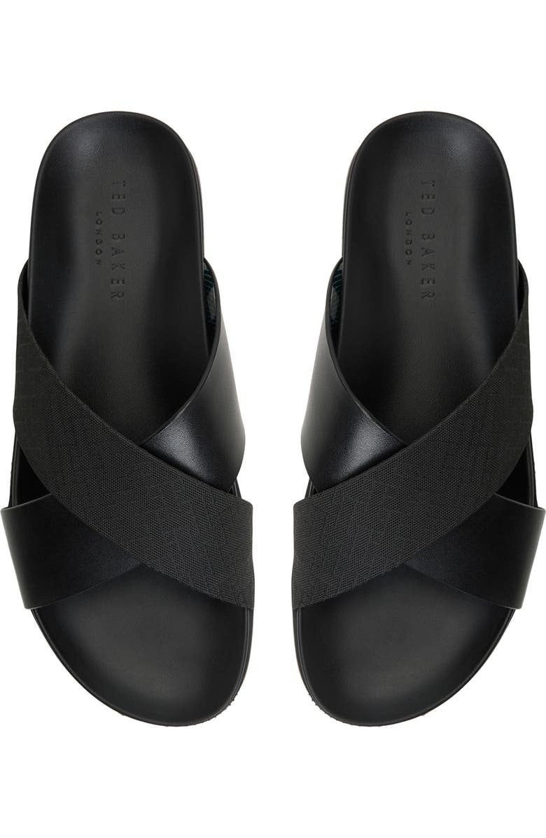 Ted Baker London Saltburn Slide Sandal, Alternate, color, Other Black