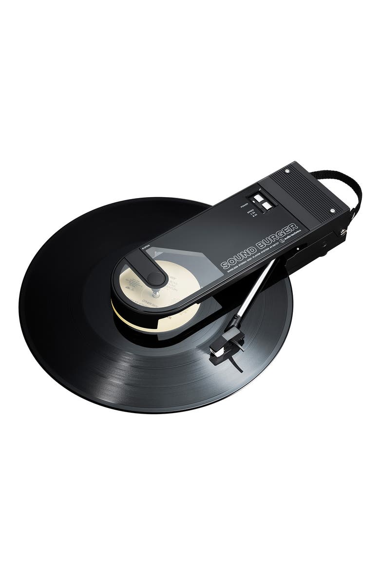 Audio-Technica AT-SB727 Sound Burger Portable Turntable with Bluetooth, Main, color, Black