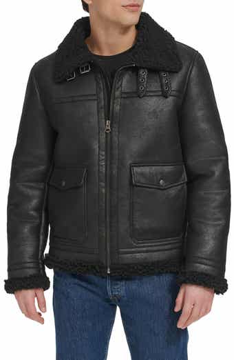 Levi's® Faux Shearling Aviator Rancher Jacket