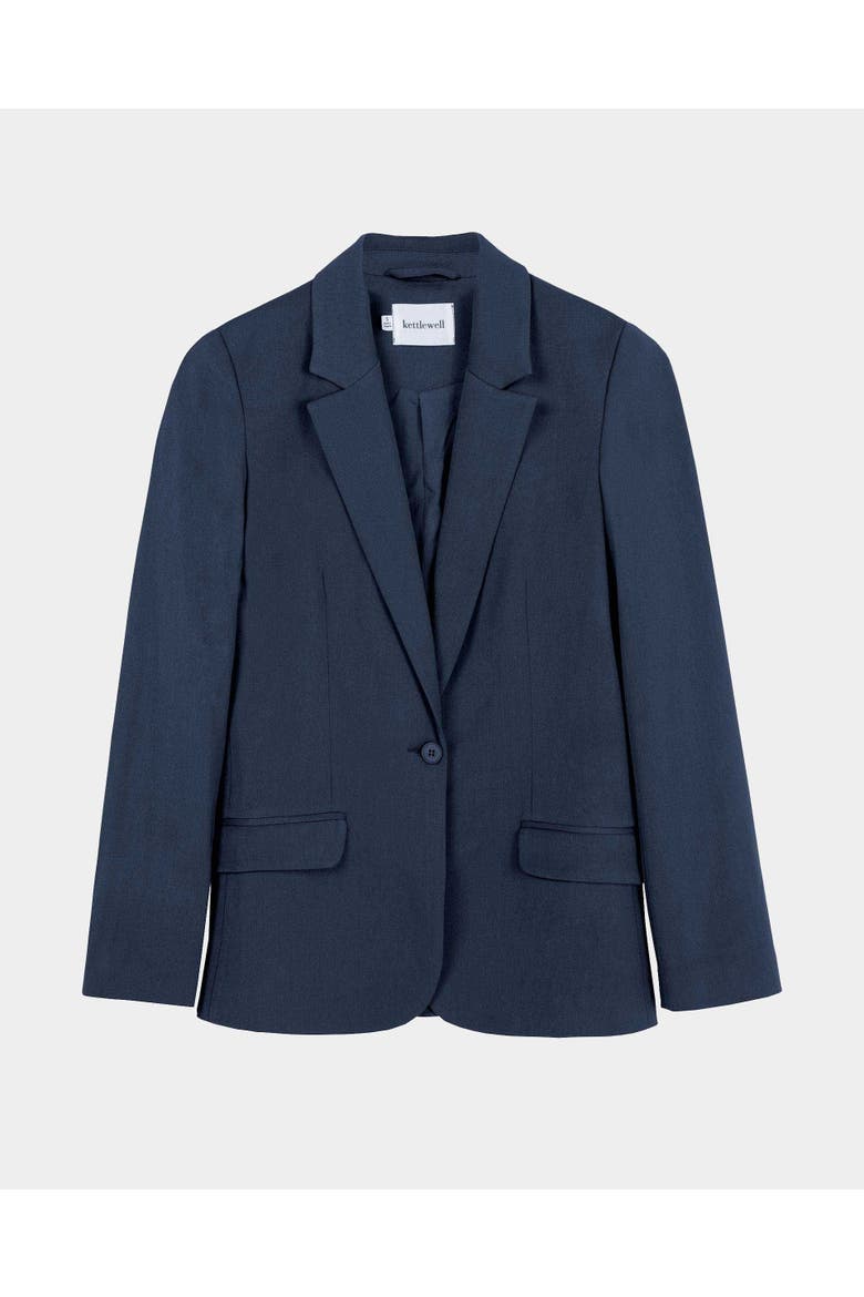 Izzy Blazer, Alternate, color, Graphite Blue
