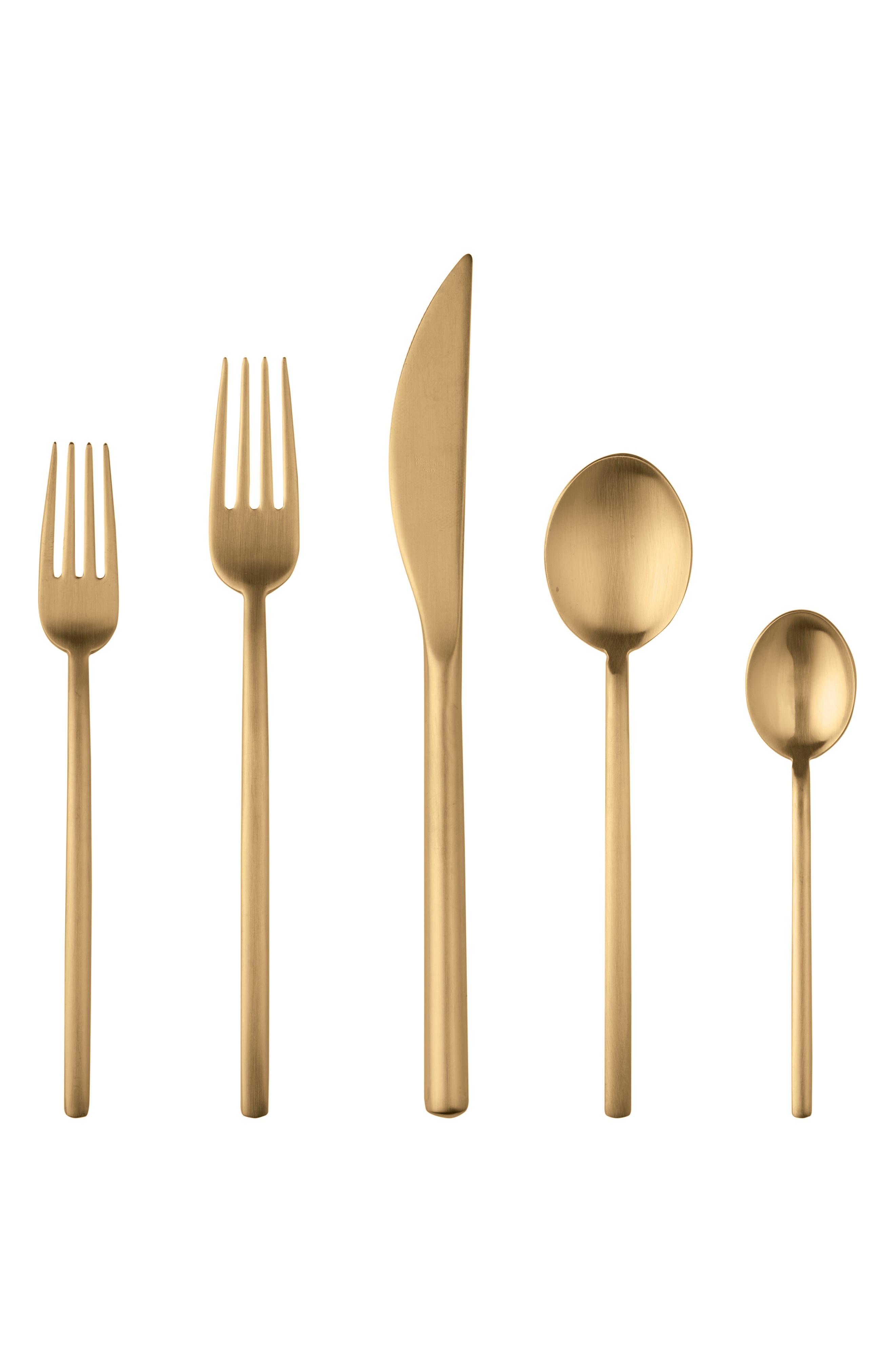 selected BRUSHED STAINLESS GOLD