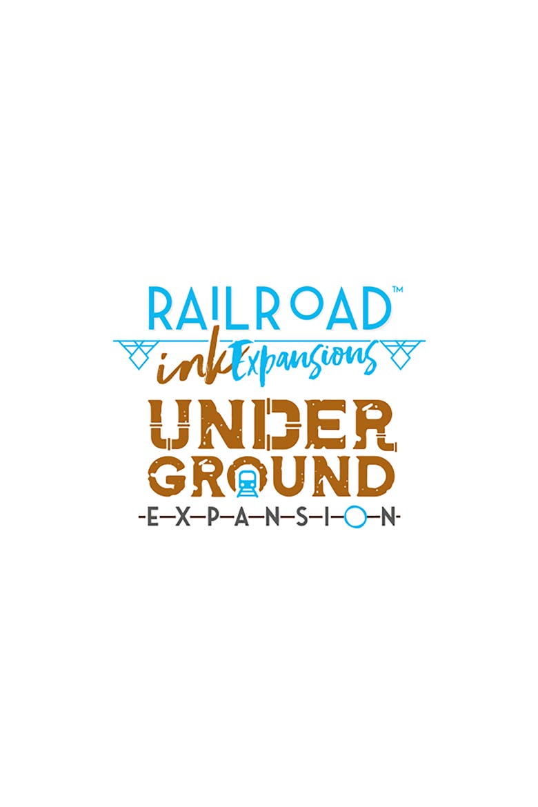 Railroad Ink Underground Expansion Pack, 1+ Players, Alternate, color, Multicolored