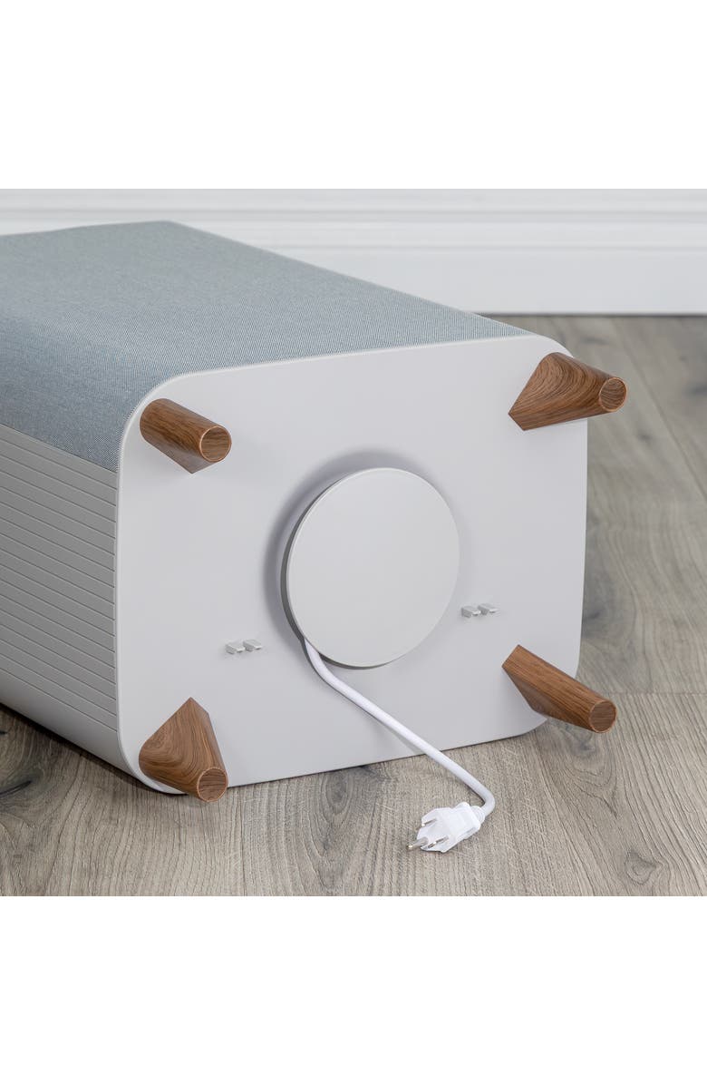 Zadro Fabric-Wrapped Modern Lux Towel Warmer, 24L Stainless-Steel Tub, Alternate, color, Gray