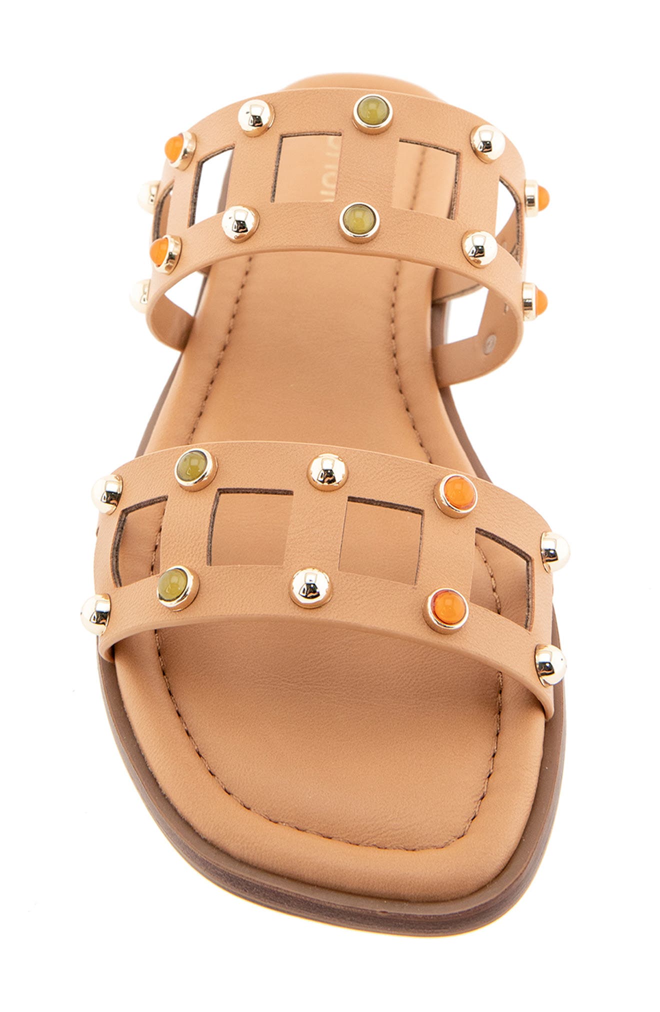 Rosaly Sandal, Alternate, color, CARAMEL