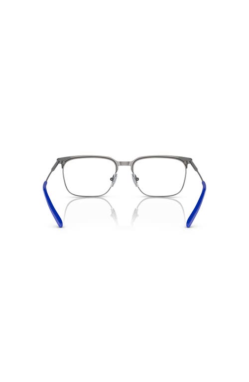 Arnette 53mm Rectangle Optical Glasses In Blue