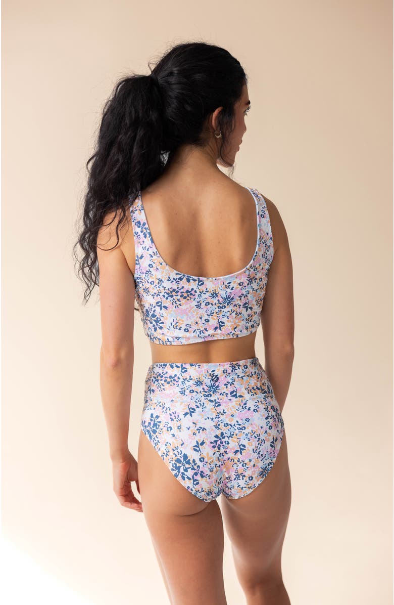 Nani 4-Way Reversible Bralette Swim Top, Alternate, color, Caspian