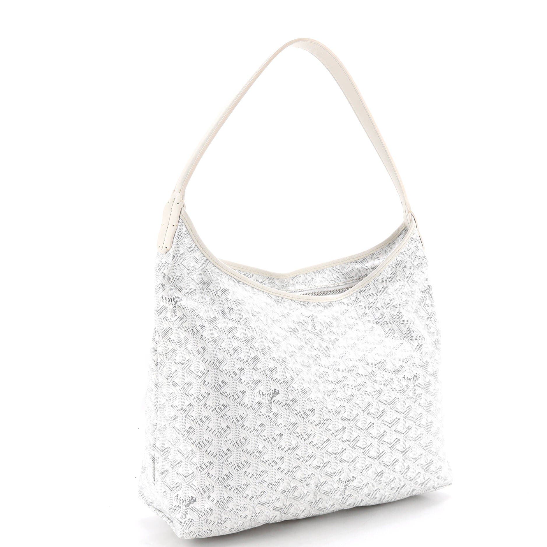 Boheme Hobo Coated Canvas, Alternate, color, White