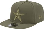 New Era Men's New Era Olive Dallas Cowboys Color Pack A-Frame 9FIFTY Snapback Hat