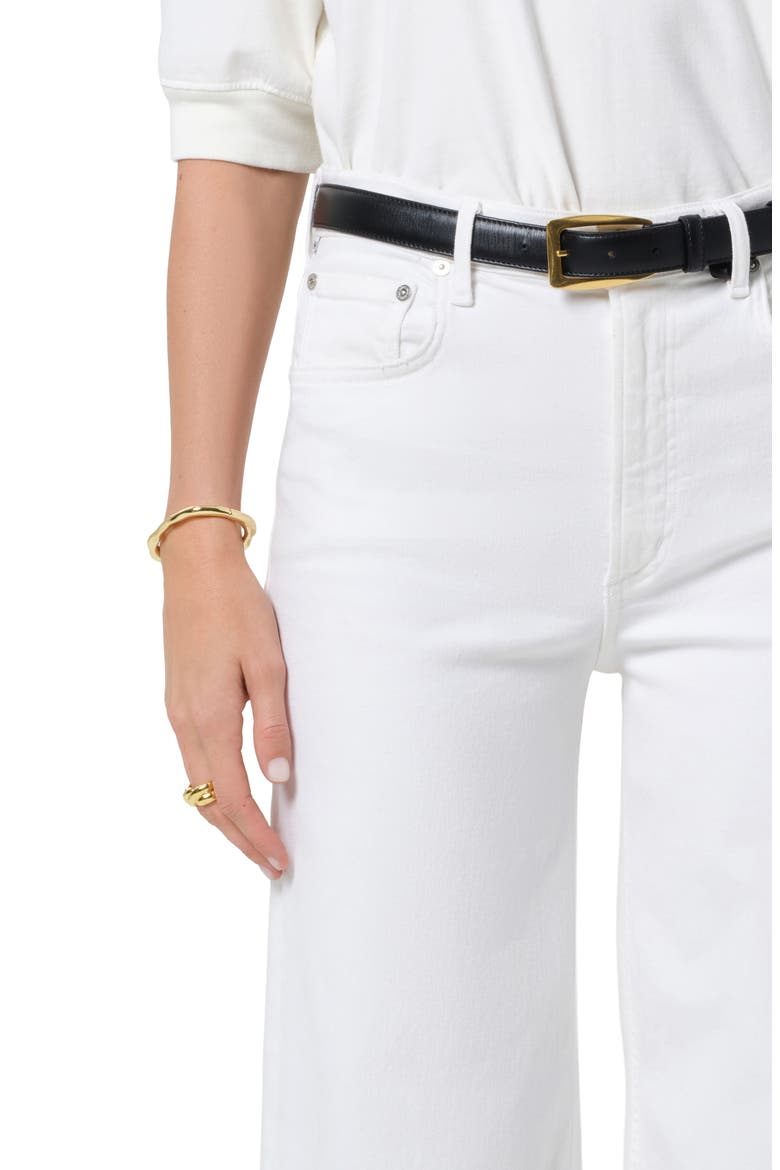 Lyra High Waist Wide Leg Jeans, Alternate, color, SOFT WHITE