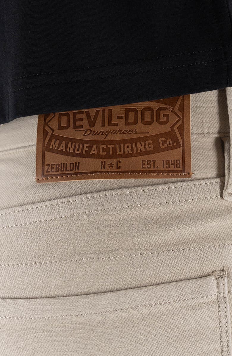 Devil-Dog Dungarees Comfort Slim Fit Jeans, Alternate, color, Putty