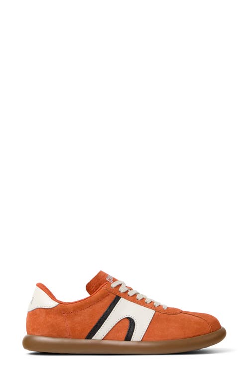 Camper Pelotas Soller Leather Sneakers In Orange