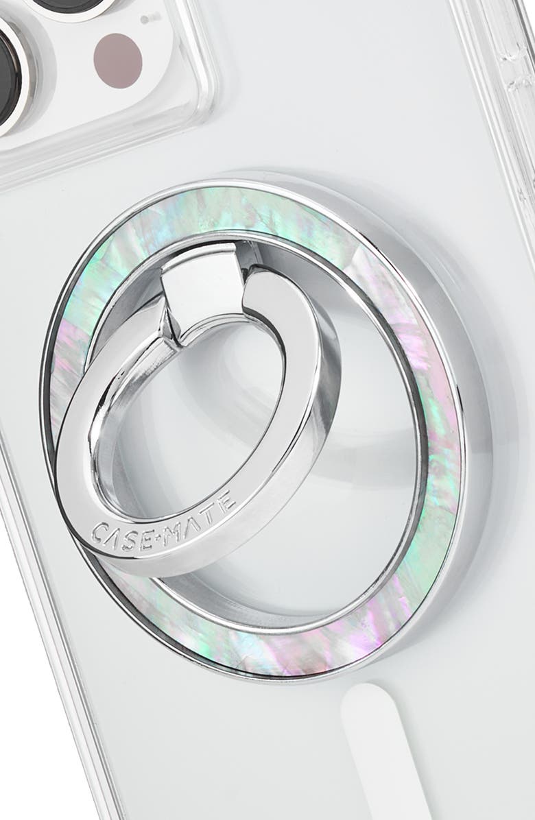 Case-Mate<sup>®</sup> Mother-of-Pearl Magnetic Ring Stand, Alternate, color, Mother Of Pearl