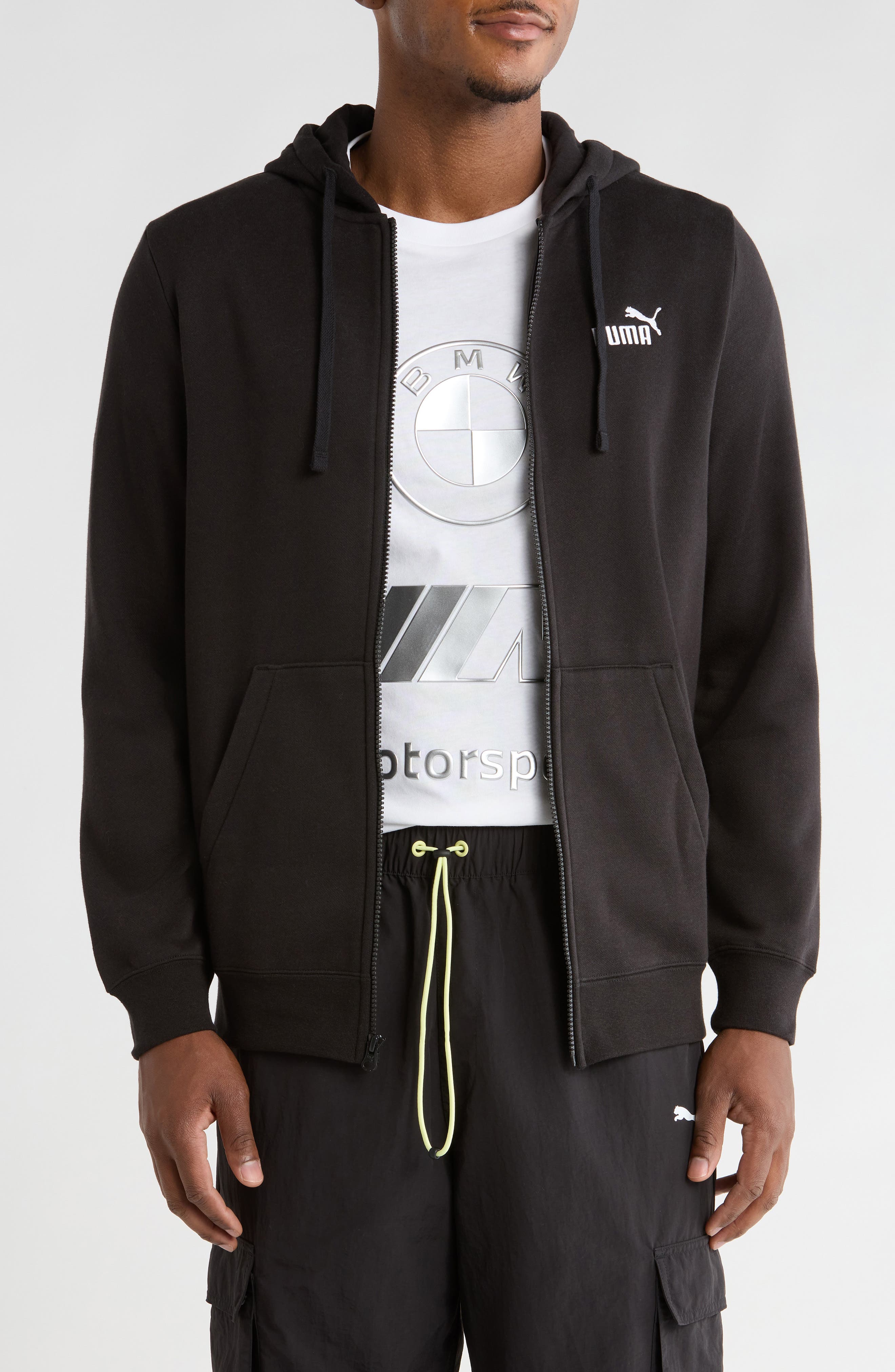 PUMA Essential No. 1 Logo Full Zip Hoodie