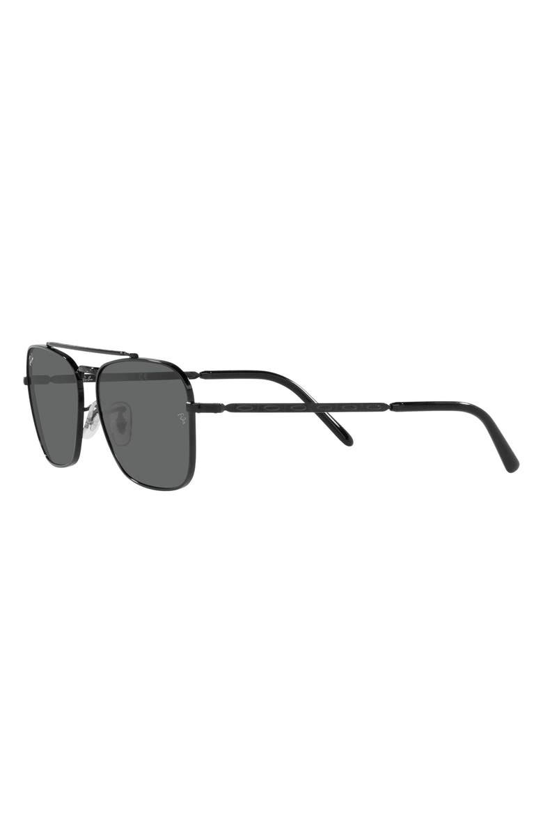 Ray-Ban New Caravan 58mm Square Sunglasses, Alternate, color, Black / Dark Grey