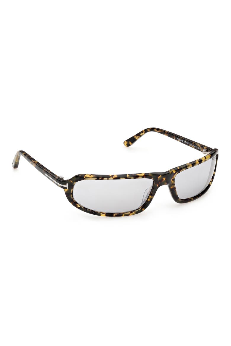 Addison-02 64mm Rectangular Sunglasses, Alternate, color, COLORED HAVANA SMOKE MIRROR