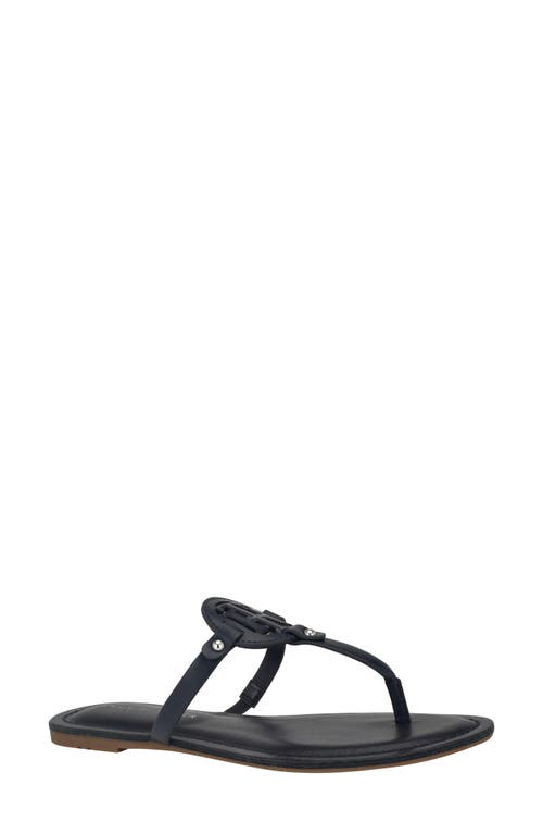 Tommy Hilfiger Litzy Flip Flop In Dark Blue