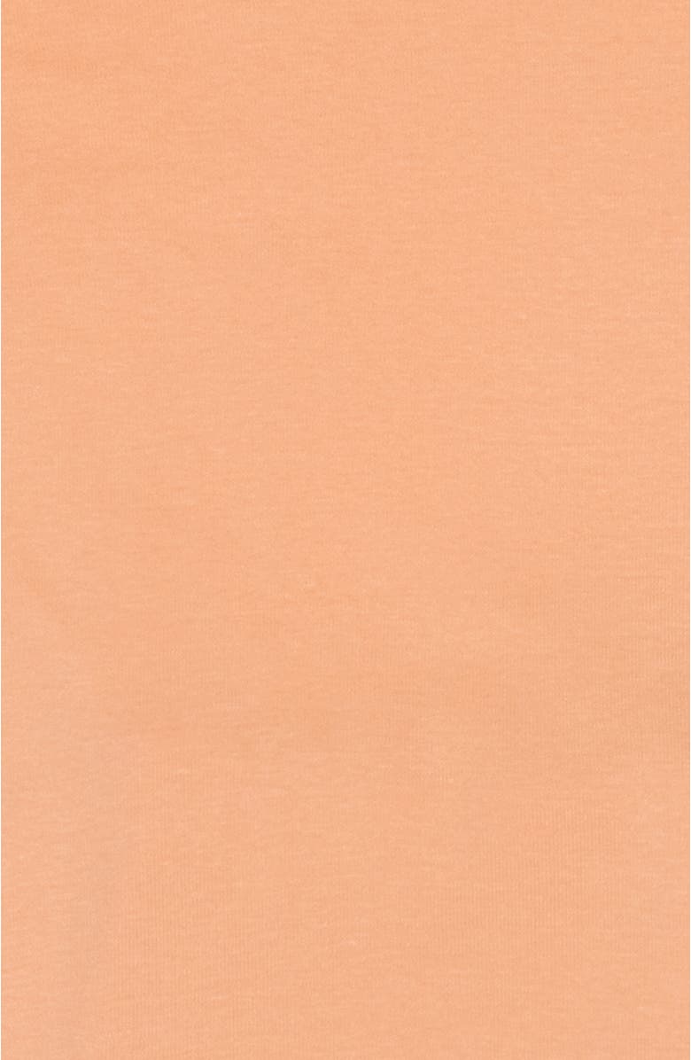 Leveret Kids Short Sleeve Cotton Solid Matching Family Pajamas, Alternate, color, Peach