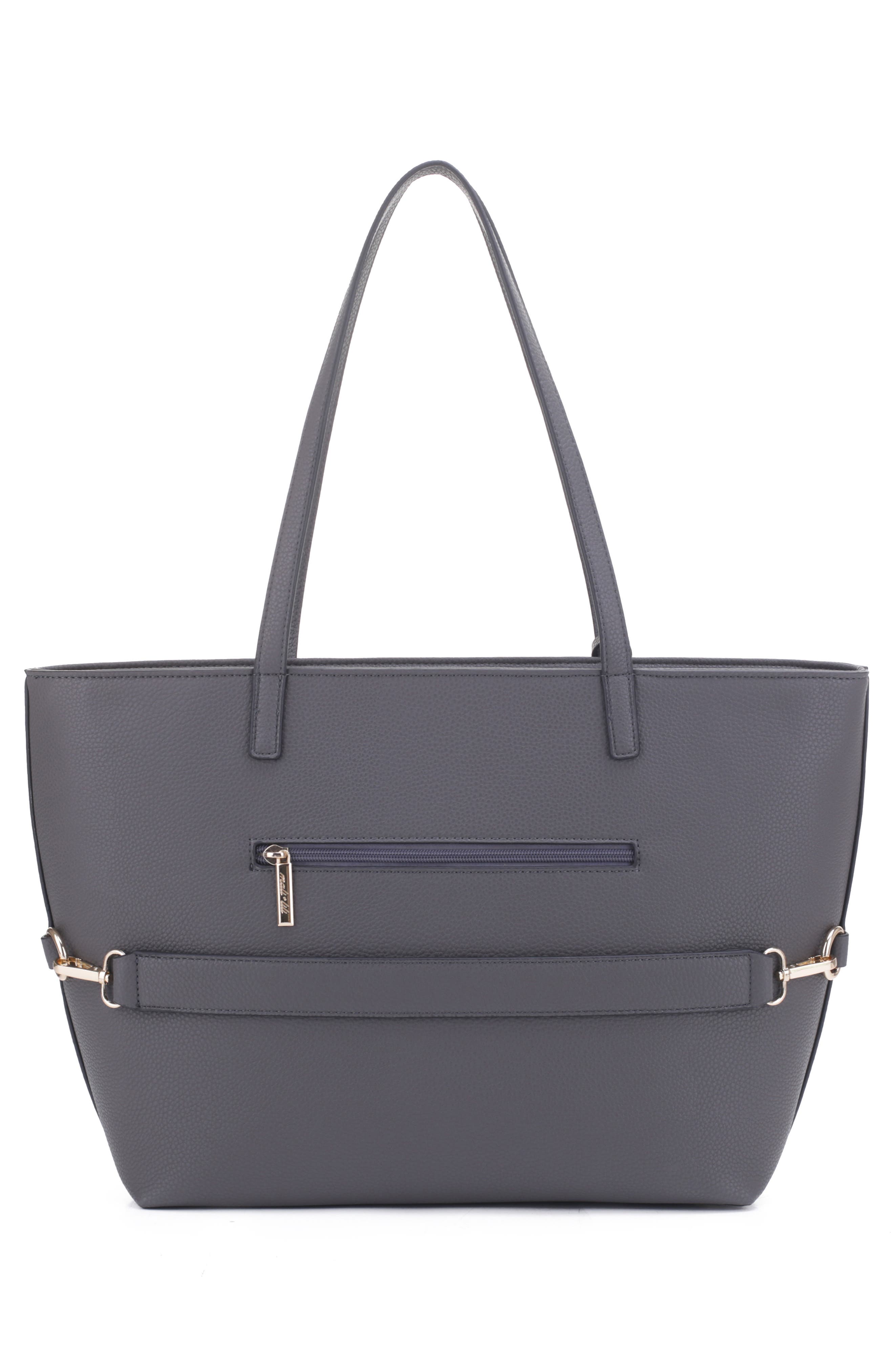 Mali + Lili Estie Recycled Vegan Leather Tote, Alternate, color, 