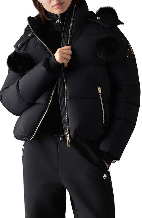 Misti Peak Faux Fur Trim Puffer Jacket