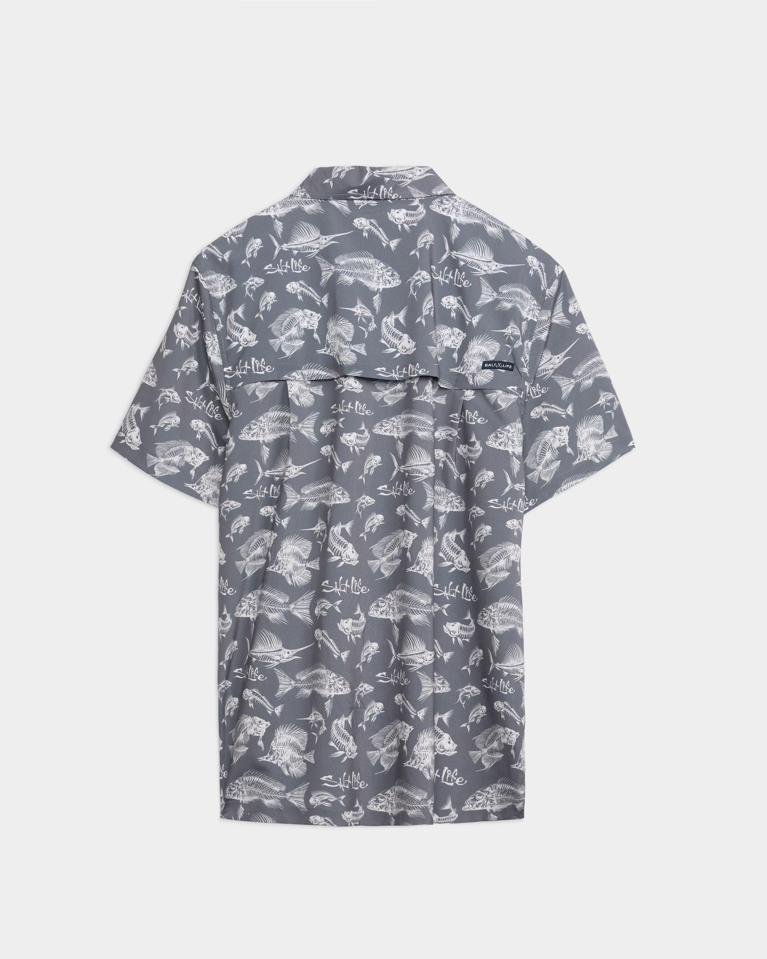 Fish N Bones 2.0 Performance Woven Shirt - image 2